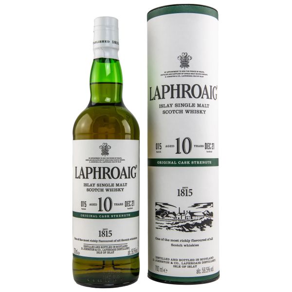 Laphroaig 10 Jahre Cask Strength Batch 015
